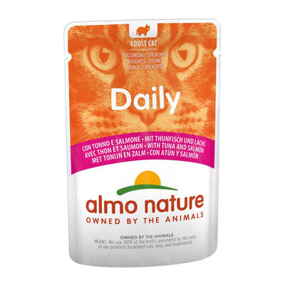 Almo Nature Cat Daily Menù Tonno e Salmone 70gr