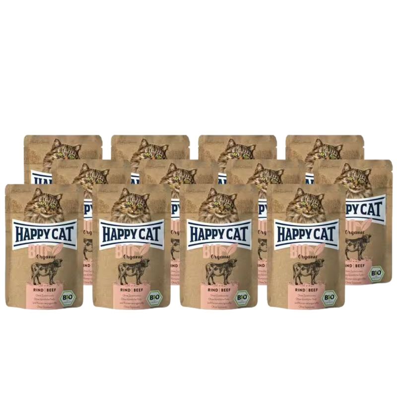 Happy Cat Bio con Manzo 85 gr
