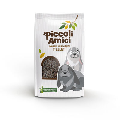 Piccoli Amici Pellet per Conigli Nani Adulti 2,5 kg