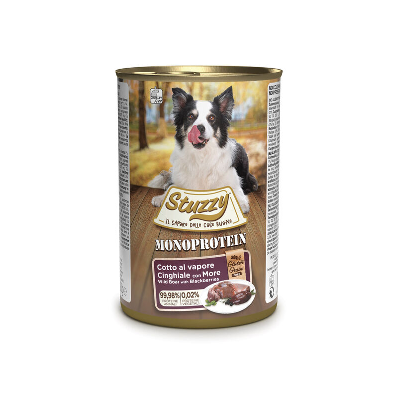 Stuzzy Dog Monoprotein Cinghiale e More 400 gr