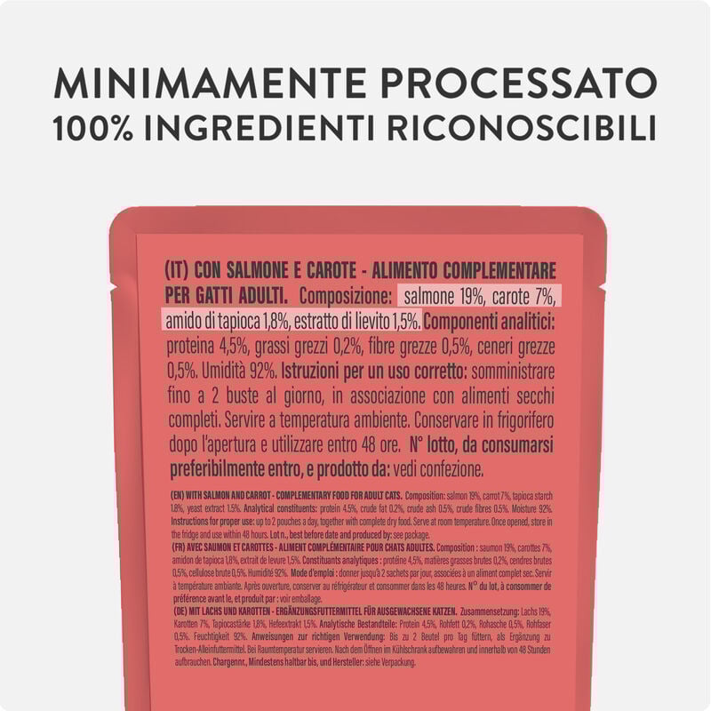 Schesir Soup Cat Salmone e Carote 40g