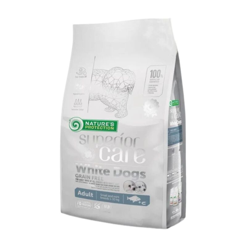 Nature's Protection Dog White Small Grain Free al Pesce 4 kg