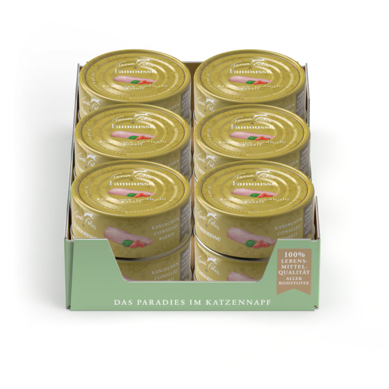 Terra Felis Cat Famousse Coniglio 80 gr