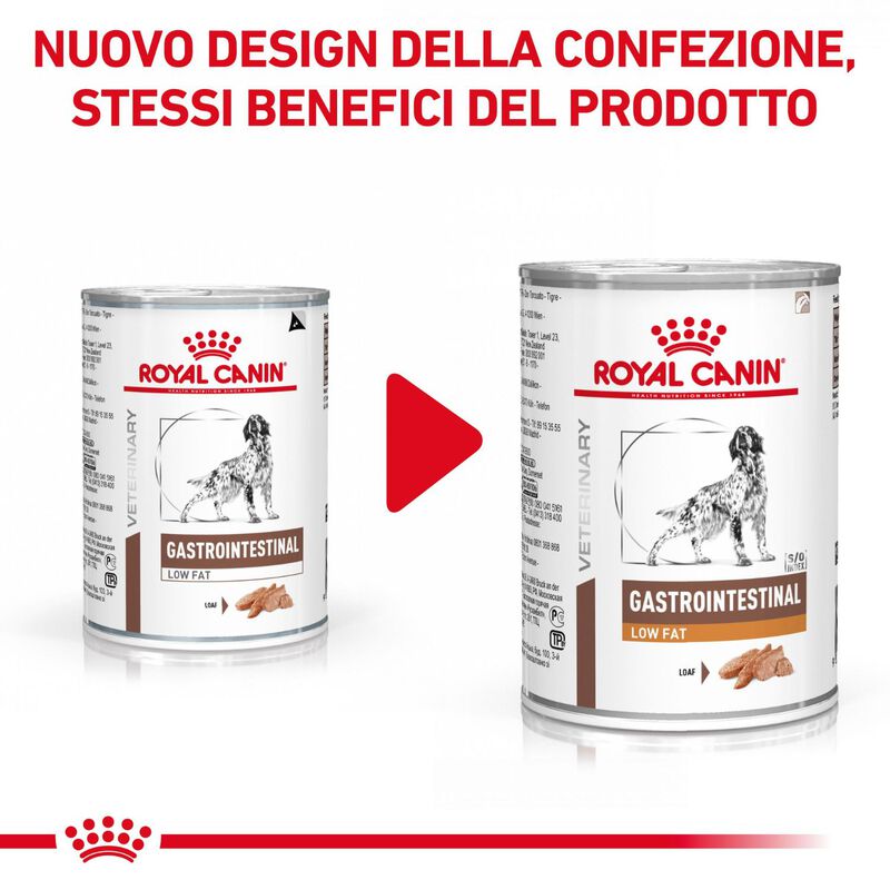 Royal Canin Veterinary Diet Dog Adult Gatrointestinal Low Fat 420 gr