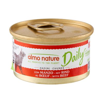 Almo Nature Daily Cat Adult Dadini Manzo 85g