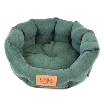 L'Isola dei Tesori Cuccia Softy Premium ovale Beige 45 cm