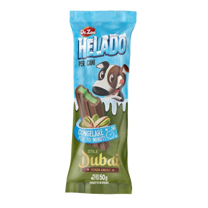 Dr Zoo Helado per cani gusto Dubai al Pistacchio 50 gr