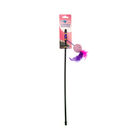 Petup Joy Gioco Stuzzicagatto con Pallina di Corda e Piume