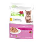 Natural Trainer Cat Kitten&Young al Pollo 85 gr