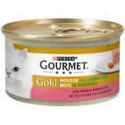 Gourmet Gold Cat Adult  Mousse con Trota e Deliziosi Pomodori 85 gr image number 0
