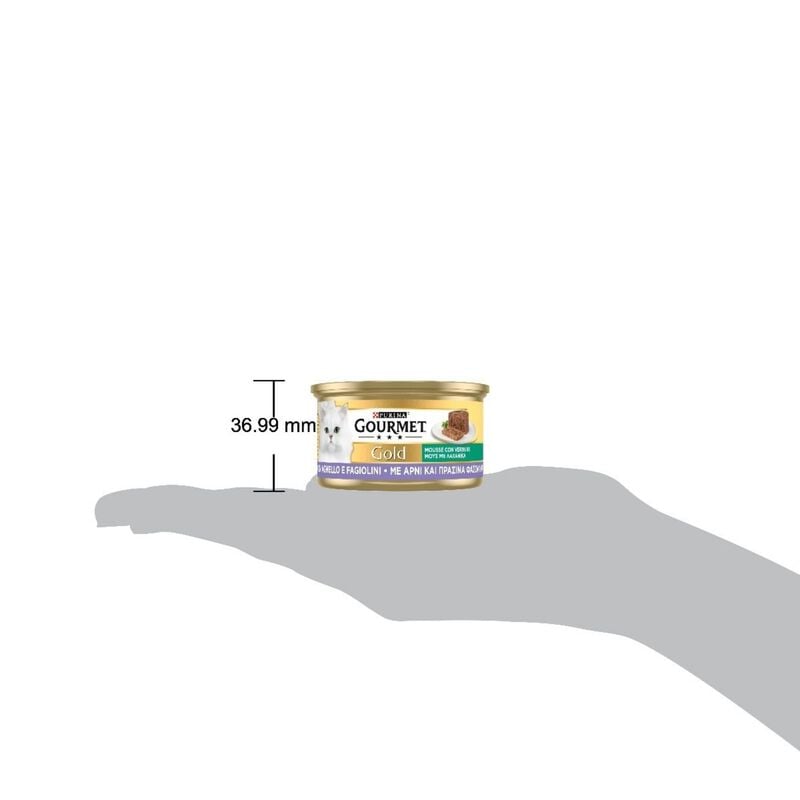 Gourmet Gold Cat Adult Mousse con Agnello e Fagiolini 85 gr