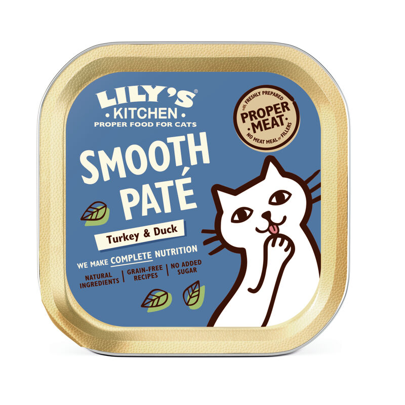 Lily's Kitchen Cat Smooth Paté, Tacchino e Anatra 85 gr