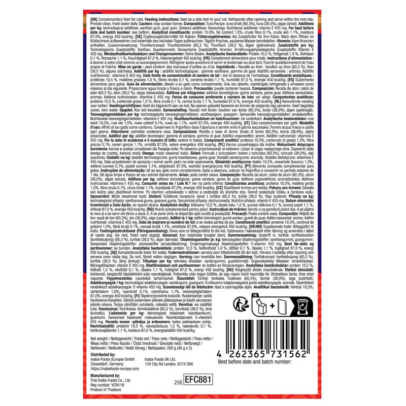 Ciao Tuna Bliss Tonno in brodo al sapore di Dashi 5x40 gr