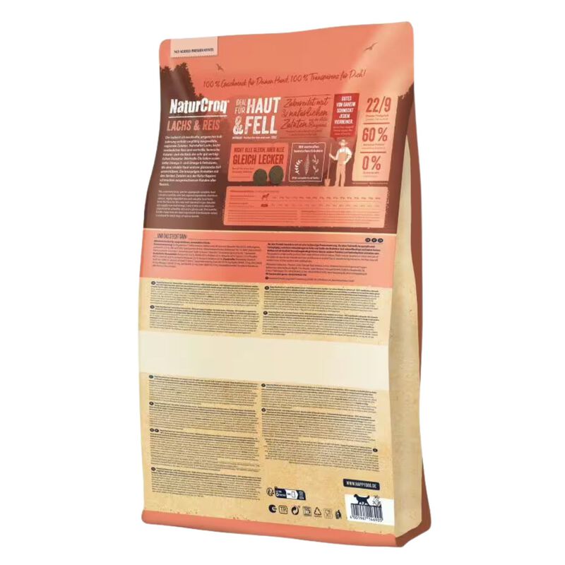 Happy Dog NaturCroq Salmone e riso 4 kg