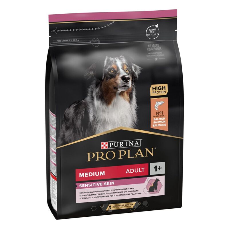 Purina Pro Plan Dog Adult Medium Sensitive Skin Salmone 3 kg