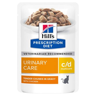 Hill's Prescription Diet Cat c/d Multicare Urinary Care con Pollo 85 gr
