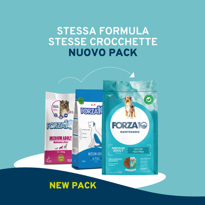 Forza10 Dog Adult Medium Pesce 12kg