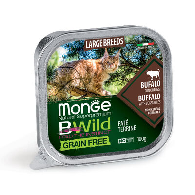 Monge  Natural Superpremium Cat Adult Bwild Bufalo 100 gr