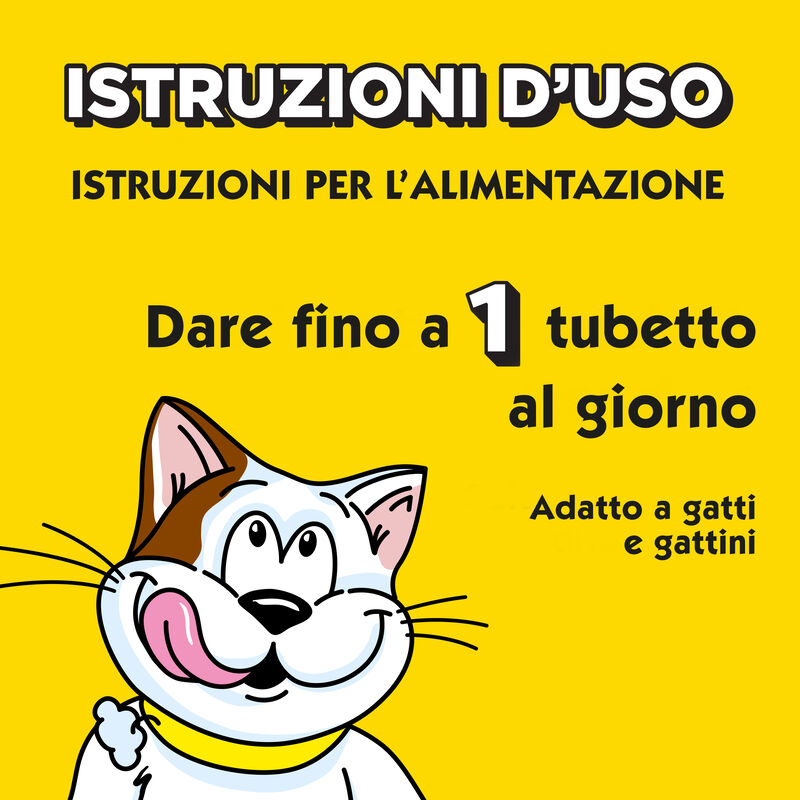 Catisfaction Snack Dreamies Creamy Pollo 4pzx10gr