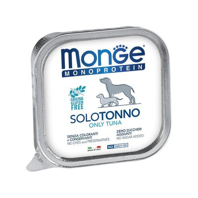 Monge Natural Superpremium Monoprotein Dog Adult Paté Solo Tonno 150 gr