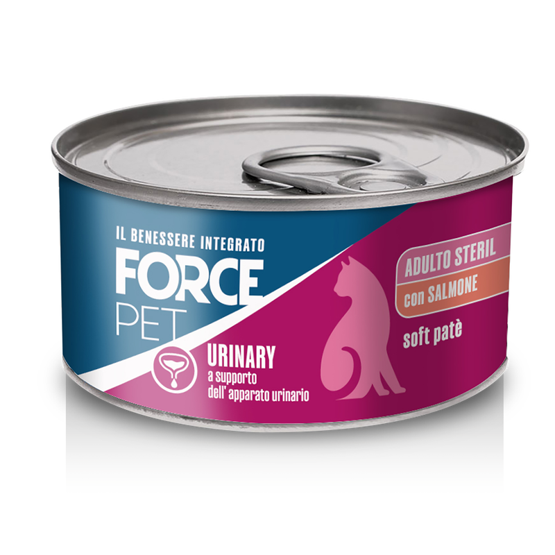 Forcepet Cat Adult Steril Urinary soft pat&egrave; con salmone 85gr