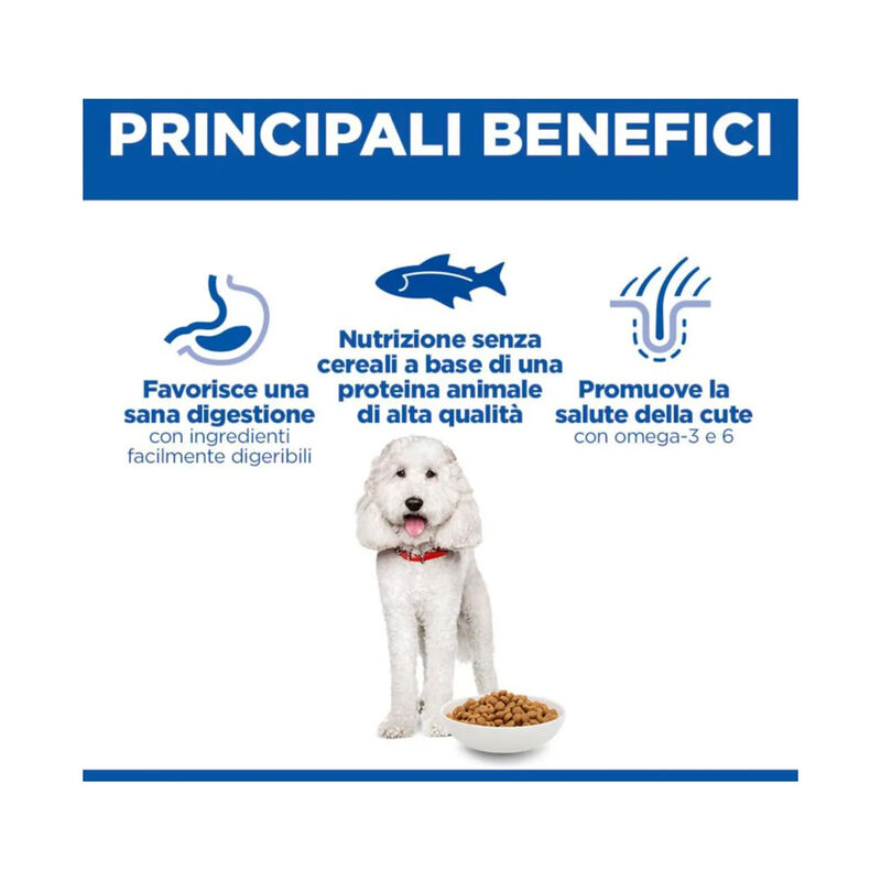 Hill's Science Plan Dog Adult Hypoallergenic con Salmone 363gr