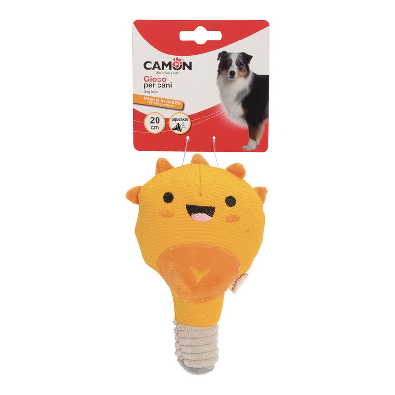 Camon Gioco per cani Cactus/Lampadina/Uccellino in tessuto