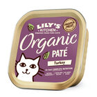 Lily's Kitchen Cat Adult Organic Turkey Dinner, Tacchino 85 gr