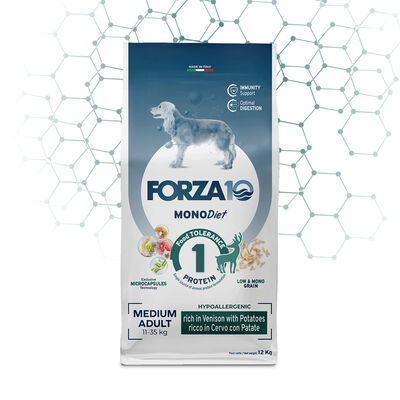 Forza10 Mono Diet Dog Medium al Cervo con Patate 12 Kg