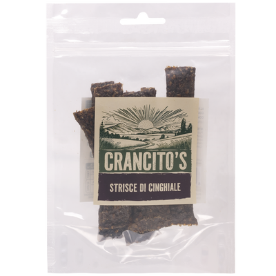 Crancito's Dog Adult Strisce di Cinghiale 80gr