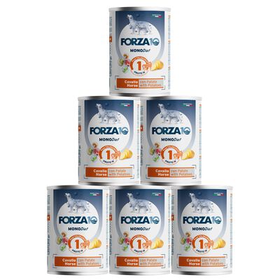 Forza10 MonoDiet Dog Cavallo con Patate 400 gr