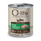O-life Adult All Breeds Paté Coniglio con Zucchine 400g