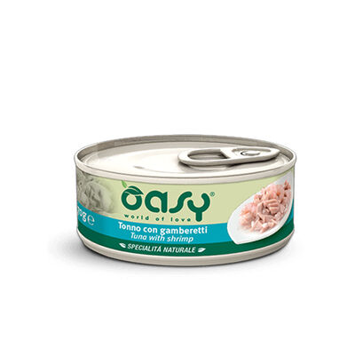 Oasy Specialità Naturale Cat Adult Tonno con gamberetti 150gr