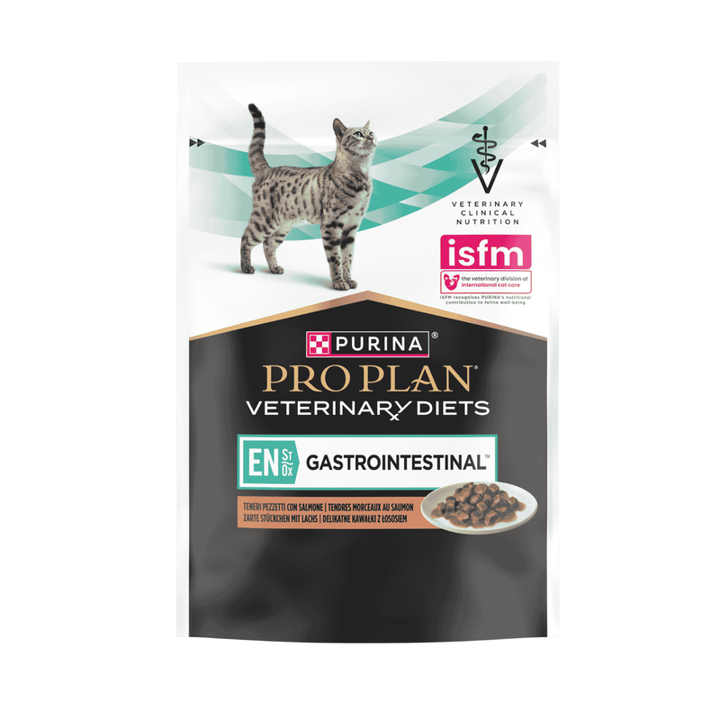 Pro Plan Veterinary Diet Gastrointestinal Gatti Adulti Bocconcini in salsa con Salmone 85gr