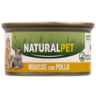 Naturalpet Cat Adult Mousse con Pollo 85 gr