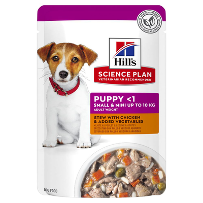Hill's Science Plan Dog Puppy Small&MIni spezzatino 80 gr