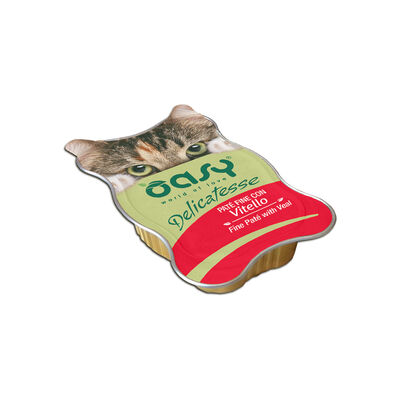 Oasy Cat Adult Delicatesse Paté con Vitello 85 gr