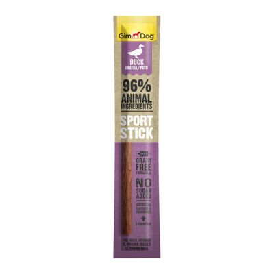 Gimdog Sport Stick per cani Anatra 12 gr