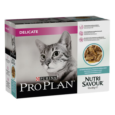 Purina Pro Plan Delicate Cat Adult Pesce dell'Oceano 10x85 gr