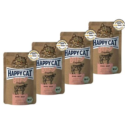 Happy Cat Bio con Manzo 85 gr
