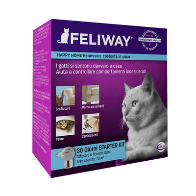 Feliway diffusore + ricarica 48 ml