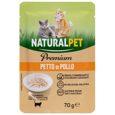 Naturalpet Premium Cat Adult Pollo 70g