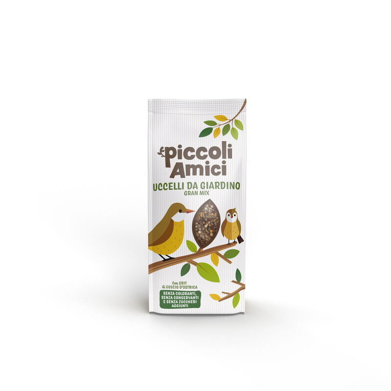 Piccoli Amici Uccelli da Giardino Gran Mix 1kg