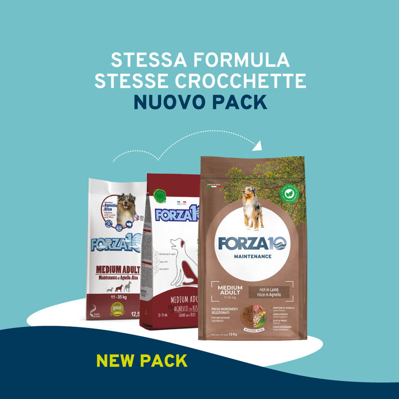 Forza 10 Dog Adult Medium Maintenance  Agnello 12kg
