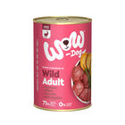 Wow Dog Adult Selvaggina con alghe marine e patate dolci 400gr