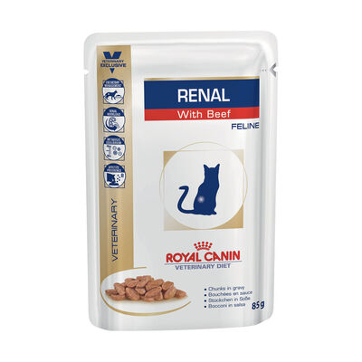 Royal Canin Veterinary Diet Cat Renal con Manzo 12x85 gr