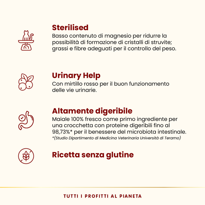 Almo Nature HFC Cat Adult Sterilsed Maiale 1,2kg