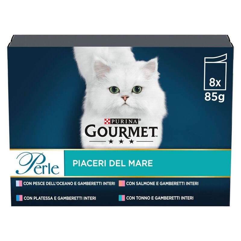 Gourmet Perle Cat Adult Piaceri del Mare 8 x 85 gr