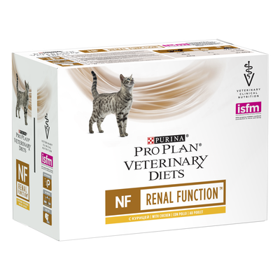 Purina ProPlan Veterinary Diets Cat Adult Renal Function con Pollo 10x85 gr