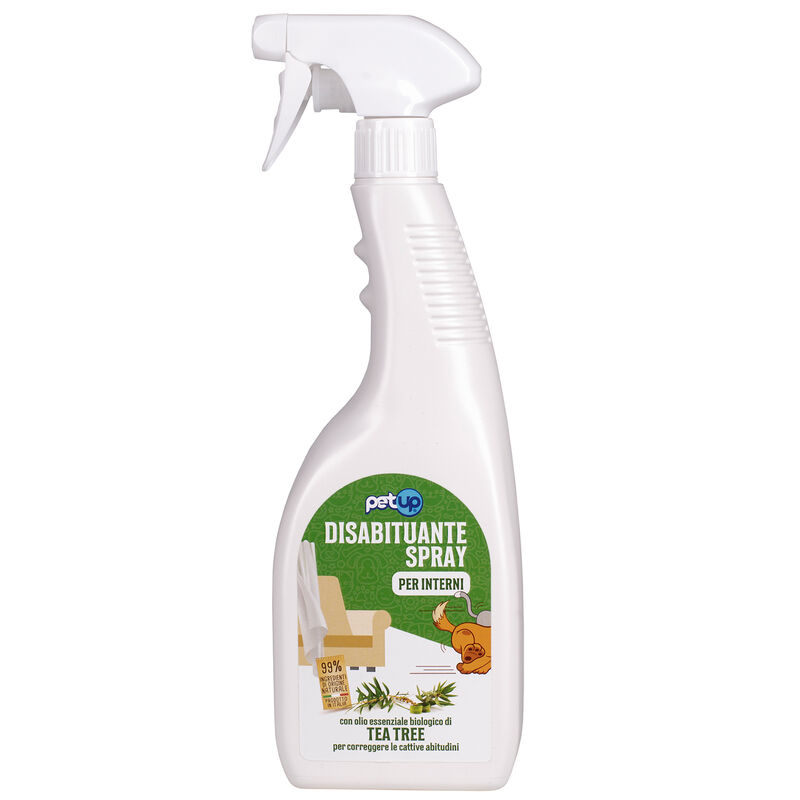 Gardemia Disabituante Vegetale per Cani Gatti 750ml Spray Anti Pipì Esterni  Interni Azione Naturale per Disabituarli Barriera Olfattiva Urine Casa